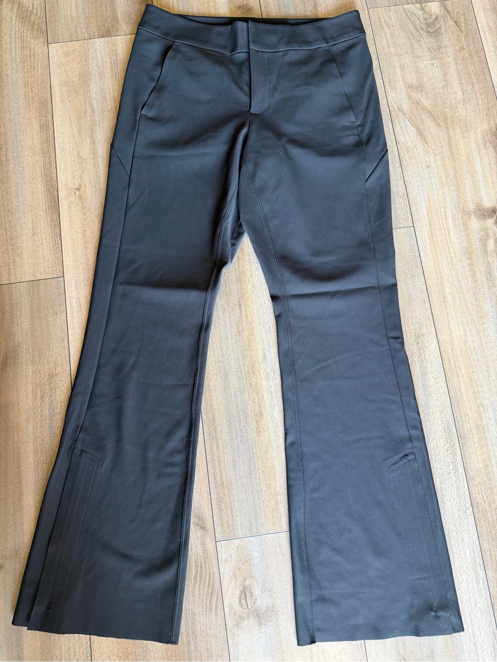 Athleta Black Stellar Flare Trousers